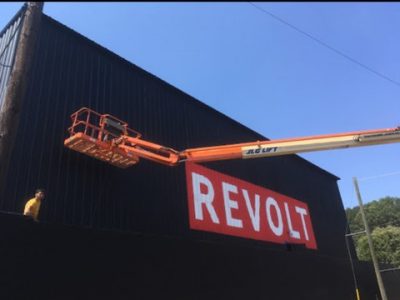 repainted revolt warehouse in atlanta georgia - certapro painters of atlanta/decatur