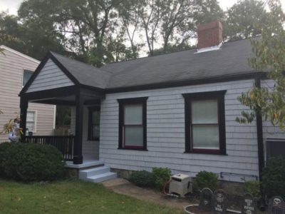 Certapro painters of Atlanta/Dectaur repainted this single family home in Inman Park