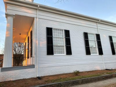 exterior painting project