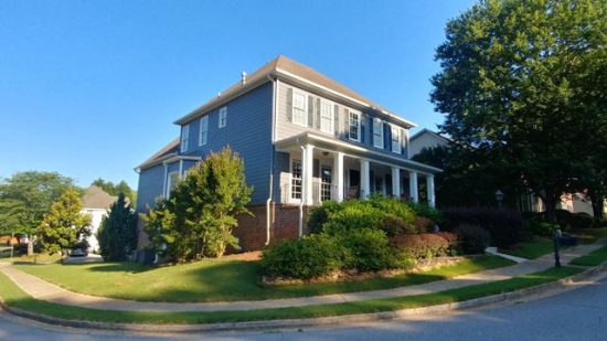 exterior painting project in Ormewood, ga