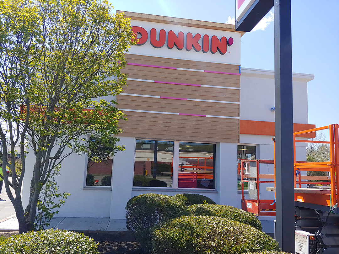 Dunkin Exterior Painting After