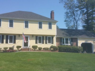 Exterior house painting by CertaPro painters in Attleboro, MA