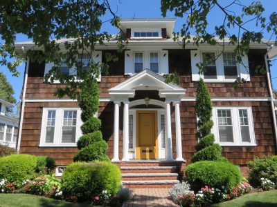 Exterior house painting by CertaPro painters in Fall River.