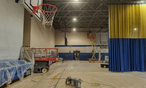 Basketball Court (During)