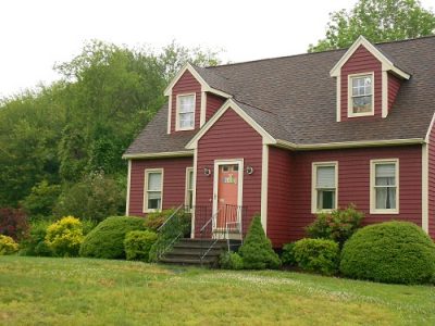 Exterior painting by CertaPro house painters in Taunton, MA