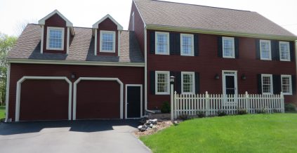 Exterior house painting by CertaPro painters in Plainville ...