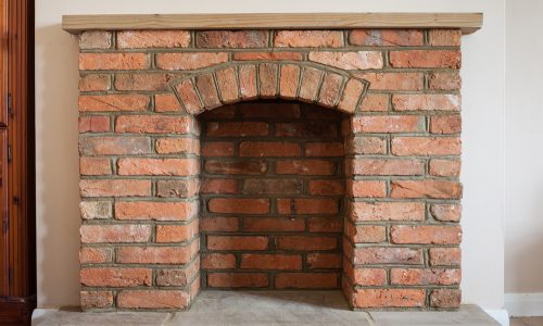 brick fireplace treatments