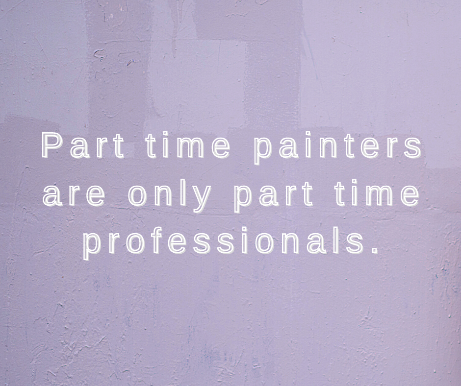 part time painters quote