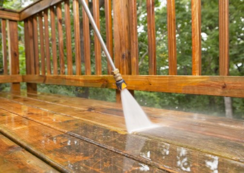 deck power washing