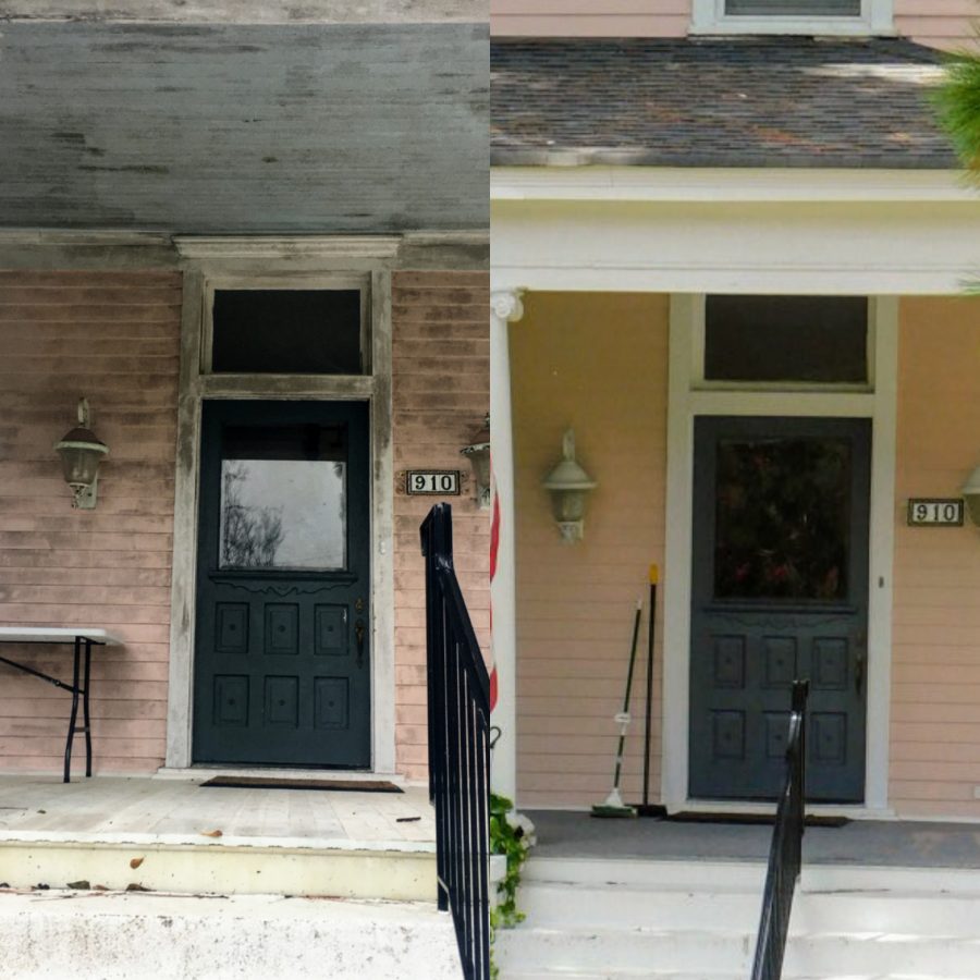 front door exterior painting before and after Preview Image 5