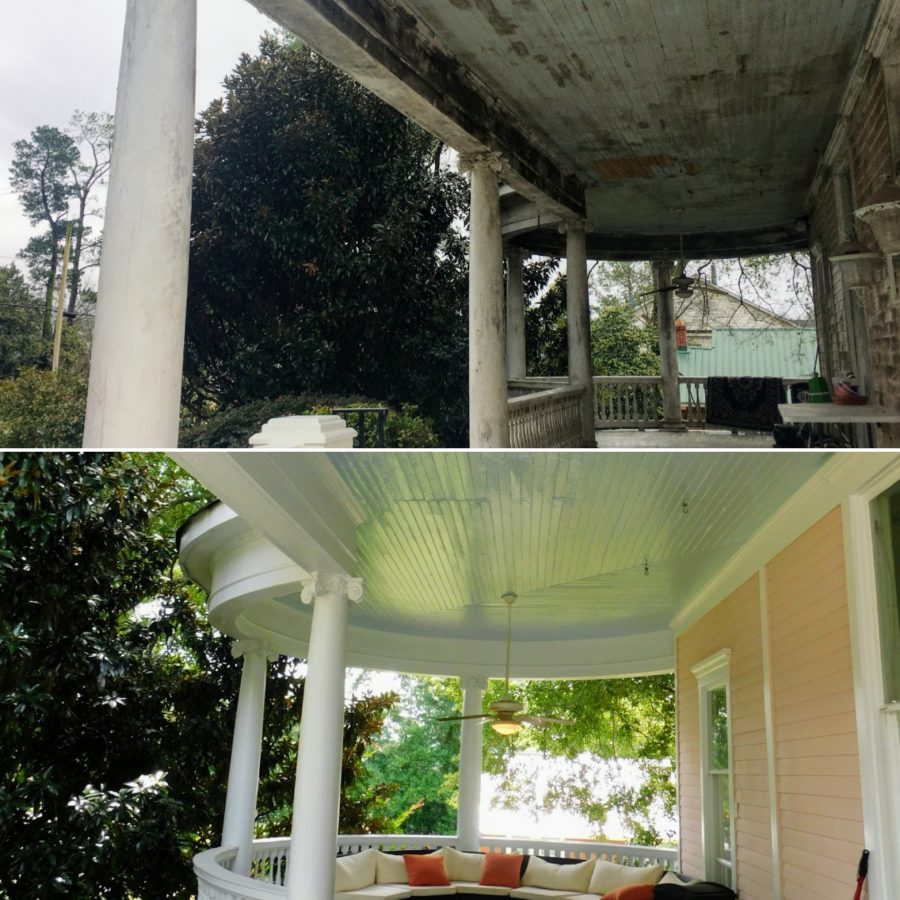 front porch painting before and after Preview Image 2