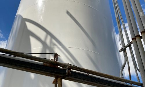 After - Tank with rust remediation