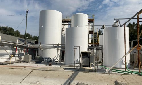 After - Tank farm