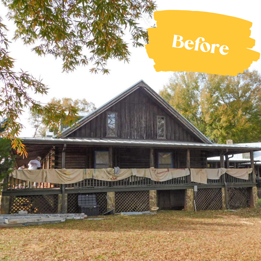 commercial, residential, paint, painting, repaint, home renovation, condo, condominium, apartment, apartments, condos, complex, park, house, interior, exterior, Augusta, Evans, Grovetown, Georgia, CSRA, painter, near me, Two tone, log cabin, semi transparent, railing Preview Image 2