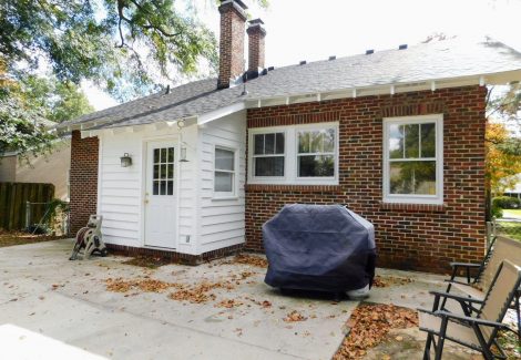 commercial, residential, paint, painting, repaint, home renovation, condo, condominium, apartment, apartments, condos, complex, park, house, interior, exterior, Augusta, Evans, Grovetown, Georgia, CSRA, painter, near me, Historic, 1800s bungalow, craftsman style, stucco and brick, wood windows, open eves, charming home, terrazzo, beadboard ceiling, black and white front door, historic augusta, historic summerville, front porch