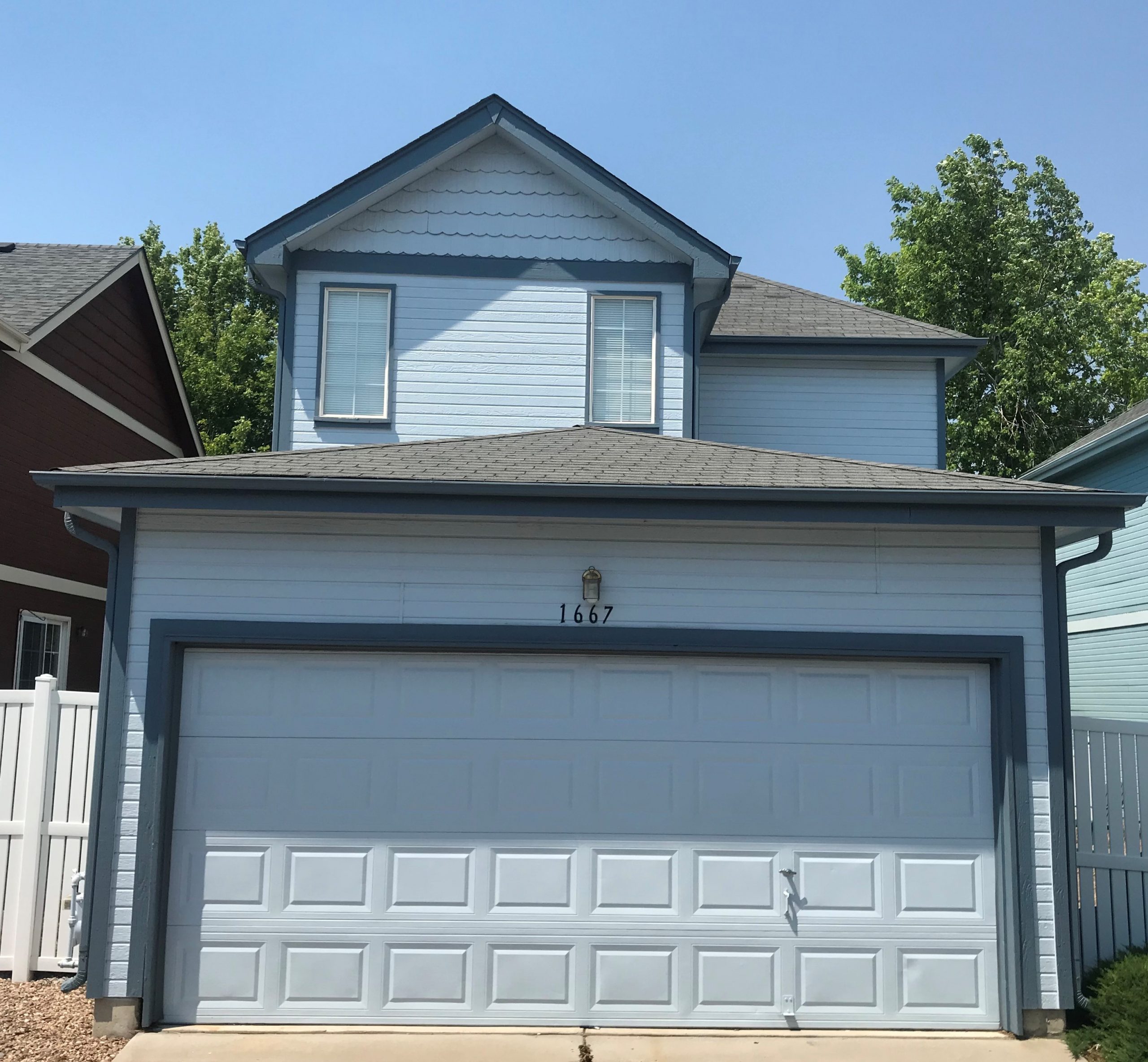 Siding and Garage Painting