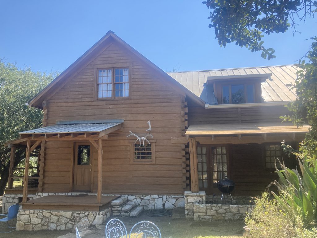 Cabin Staining Project Austin