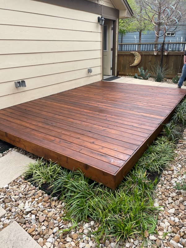 Deck Refinishing Service After