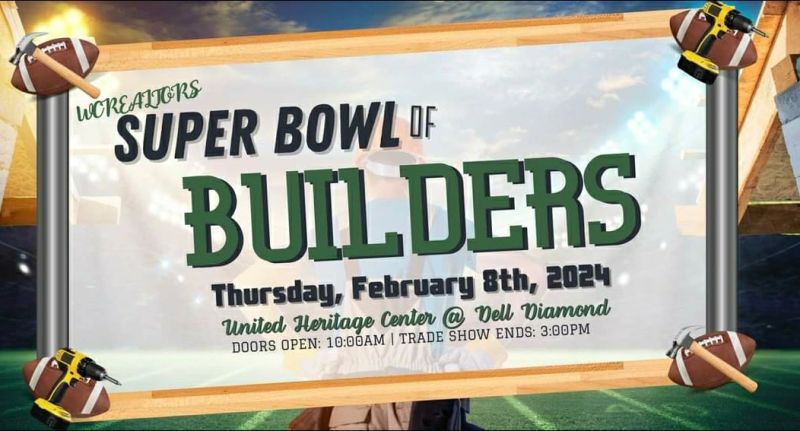 Celebrating the Super Bowl of Builders event with the Williamson County Association of Realtors.