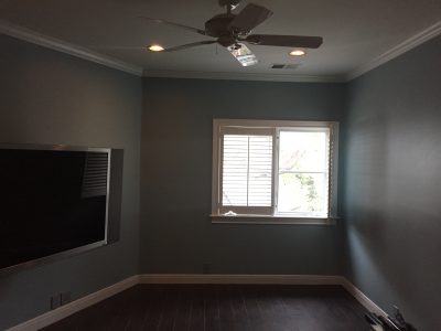 Interior loft area painting by CertaPro house painters in Austin, TX