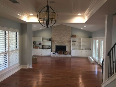Interior house painting by CertaPro Painters in Austin, TX