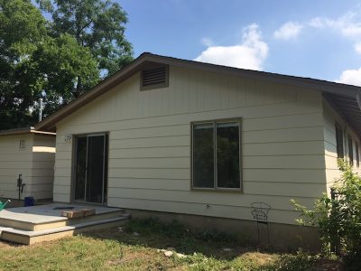 Exterior house painting by CertaPro painters in Austin, TX