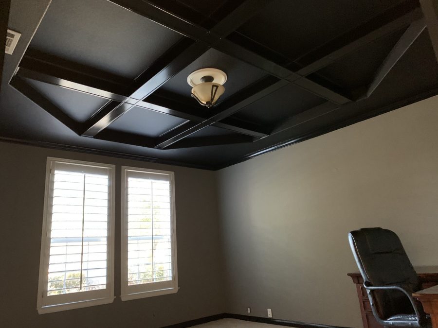 ceiling painted black Preview Image 19