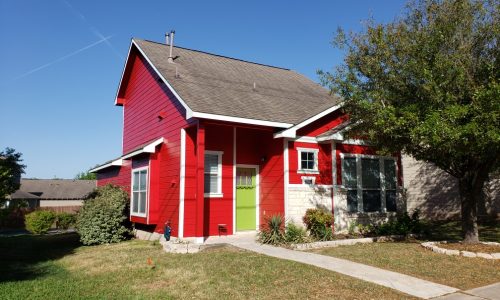 Bright and Bold Exterior Paint Project