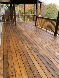 Close Up of Stained Deck Preview Image 2