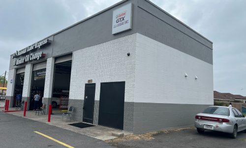 Final Result of Exterior Oil Service Center