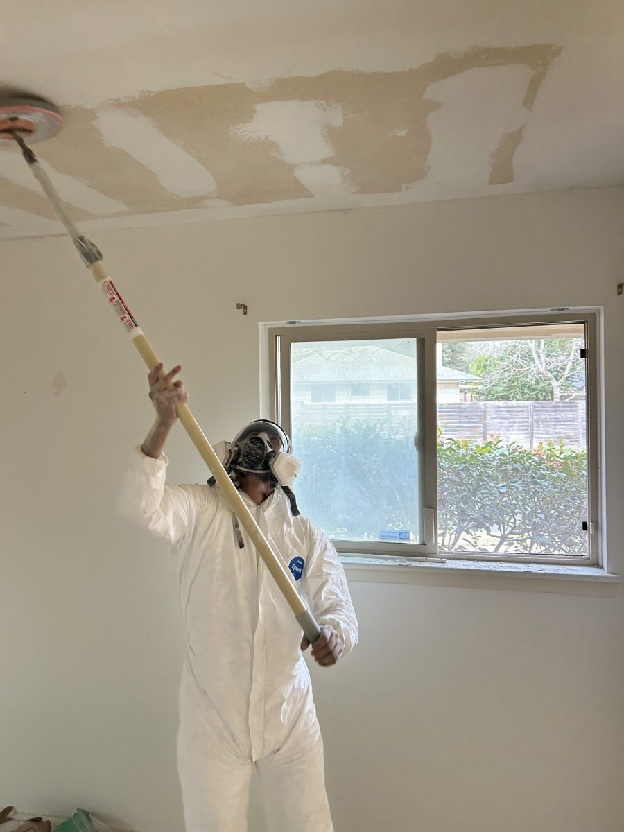 painter during popcorn ceiling removal Preview Image 7