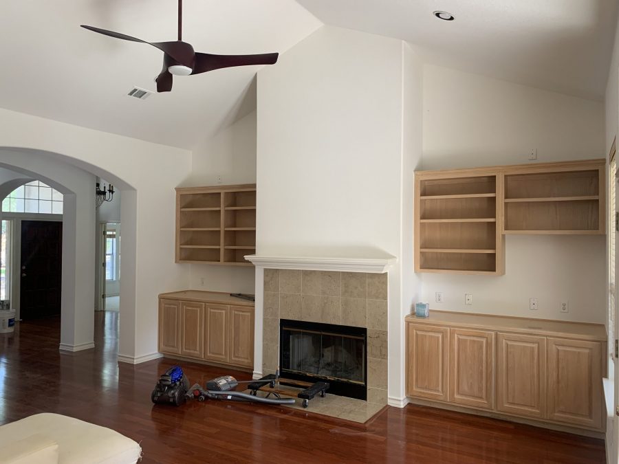 fireplace mantle painted Preview Image 4