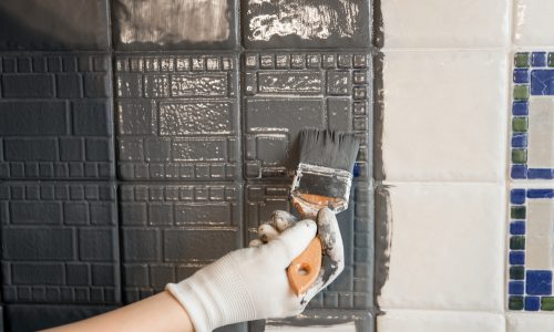 painting tile