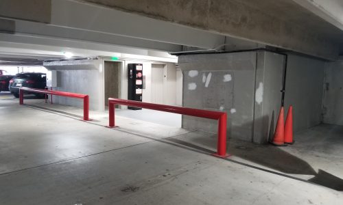 Before Parking Garage Painting
