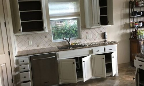 Cabinet Painting Project