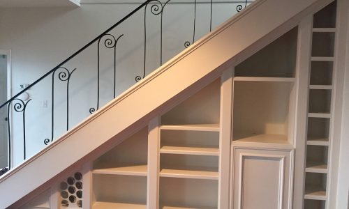 Interior Built-in Shelves Painted