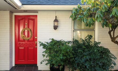 Painting the Front Door