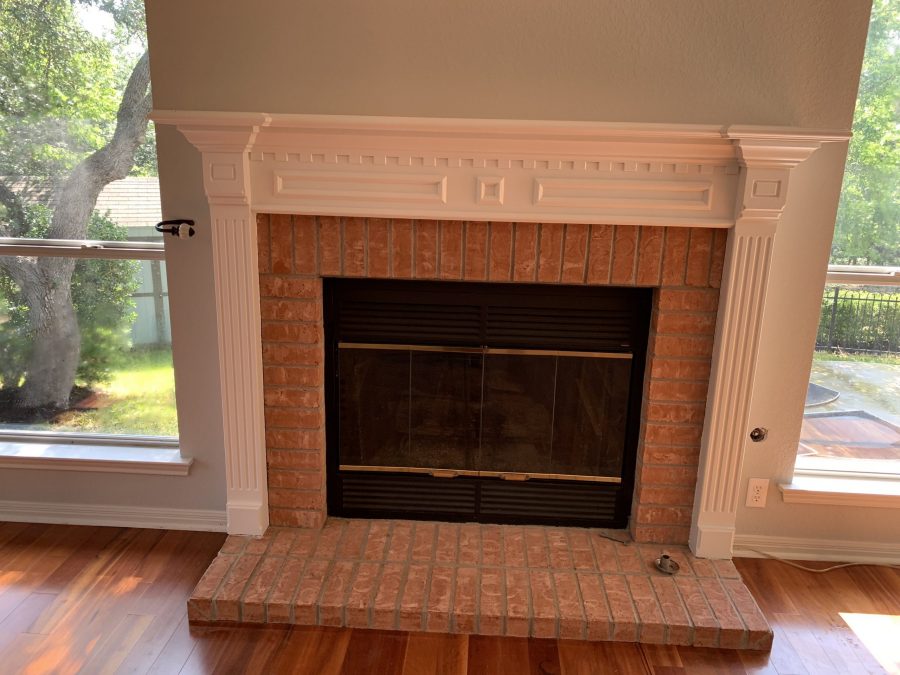 Fireplace Mantel Repainted Preview Image 18