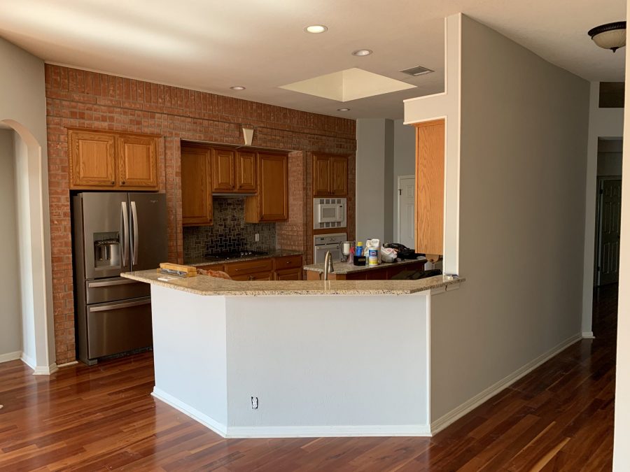 Outer Wall of Kitchen Repainted Preview Image 22