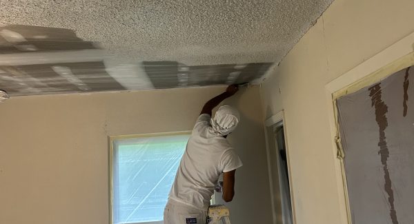 Textured Ceiling Removal and Full Interior Paint Update