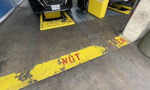 Floors with Chipped Paint