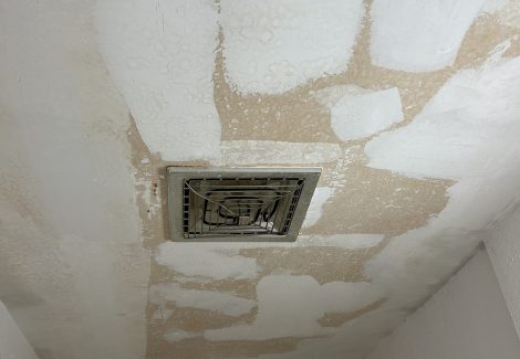 ceiling during renovation