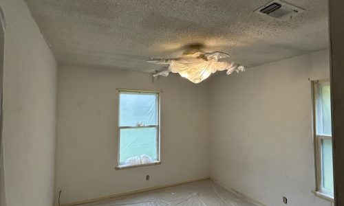 Textured Ceilings Throughout