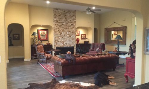 Living Room Painting Project