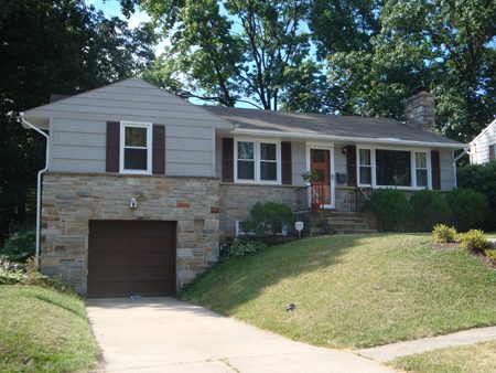 Exterior painting by CertaPro house painters in Timonium, MD