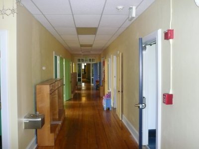 Educational Hallway Repainted -CertaPro Painters of Baltimore Central
