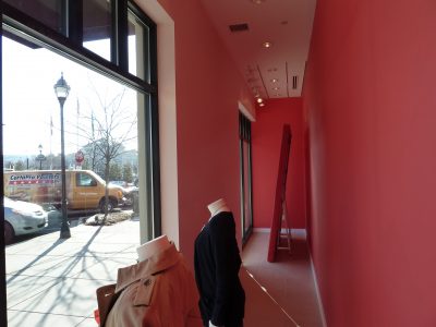 Retail Display Window Painting - CertaPro Painters of Baltimore Central