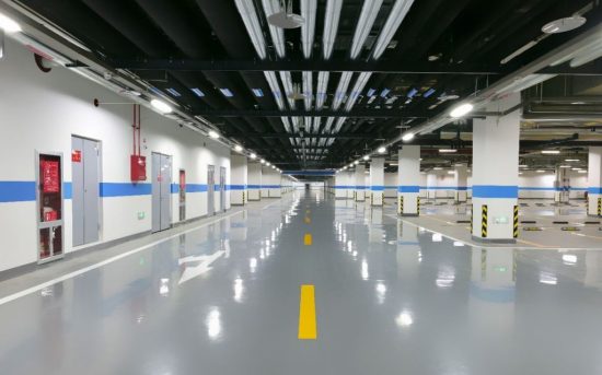 Parking Garage & Warehouses epoxy floors
