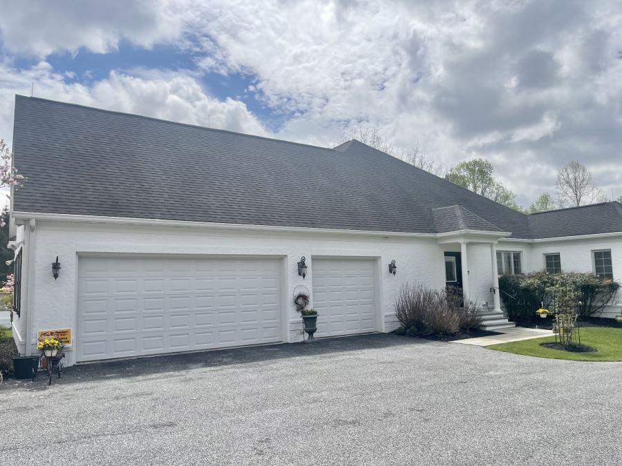 white home exterior in maryland garages Preview Image 3