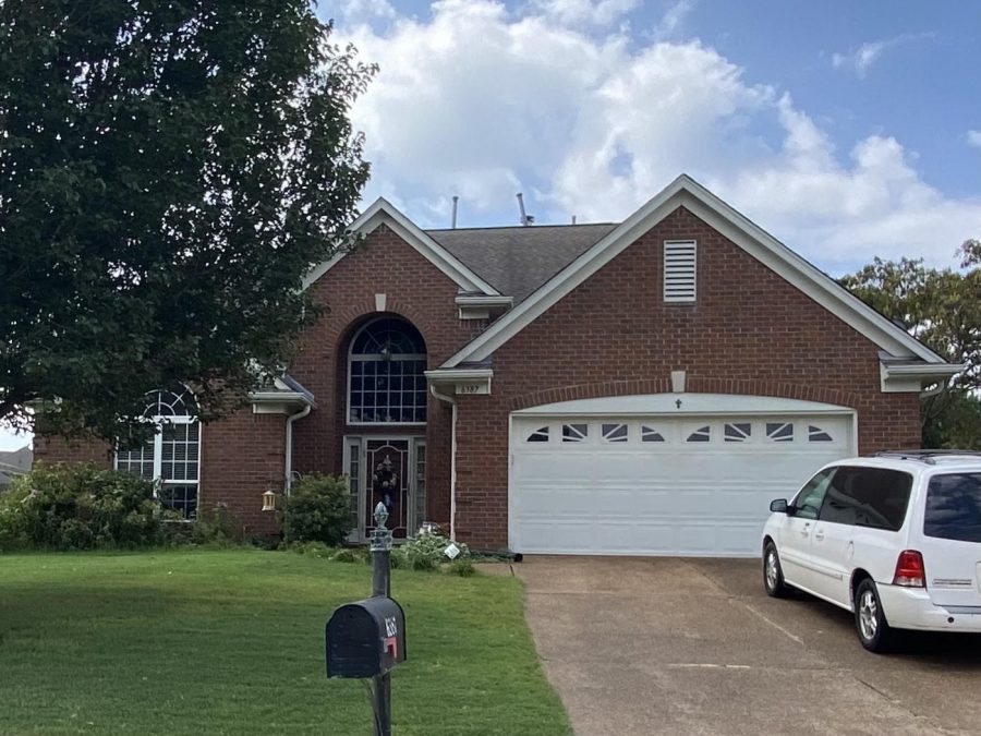 Before photo garage door and trim Preview Image 3